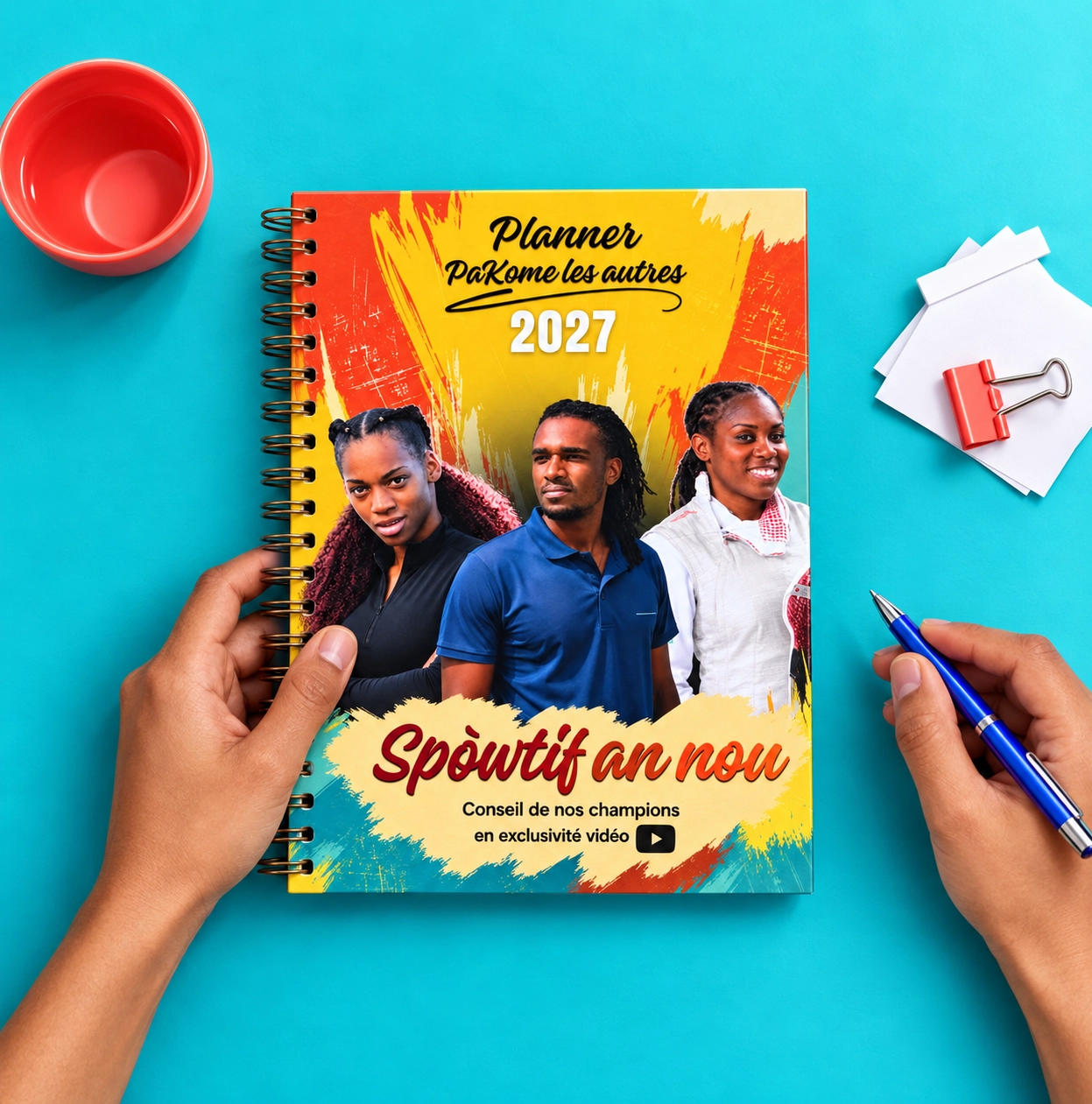 Le Planner 2027 présenté dans son univers 2027